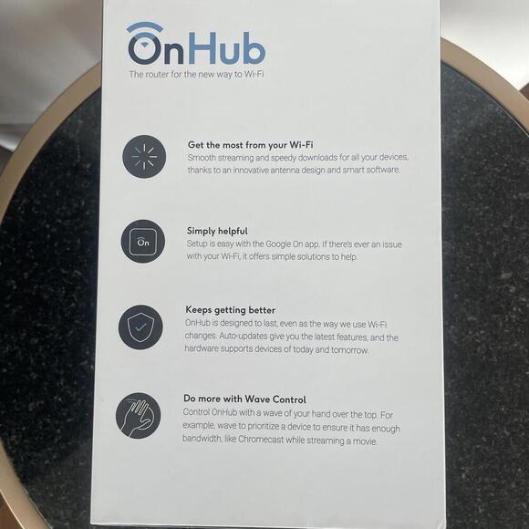 ASUS SRT-AC1900 AC1900 Onhub Google WiFi RouterBlack (Open Box) - Picture 3 of 8